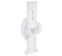 YARNOW Hydromètre D'aquarium pour Eau de Mer en Plastique Blanc, Flottant sur Surface, Facile à Lire, Forme Rectangulaire pour Bassin à Poissons