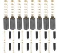 YARNOW Jeu de 20 Balais de Charbon en Métal Noir pour Moteur de Machine à Coudre, Remplacement Facile et Fiable, Accessoire pour Réparation de Moteur de Couture
