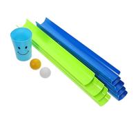 YARNOW Jeu de Défi Pipeline en Plastique Design Unique de Rainure, Solide Exercices D'équipe en Extérieur, Set Complet pour Activités Team Building Plusieurs Styles