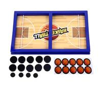 YARNOW Jeu de Société Garçon et Filles Double Joueur Catapultes, Plateau Compact, Pièces en Plastique Solide, Jeu D'échecs Interactif Basketball, Éducatif Intérieur pour Coordination