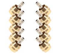 YARNOW Jeux de 10 Raccords d'Aiguille à Huile pour Frein à Disque Vélo Pièces du Système de Freinage Hydraulique Compatibles Vtt Outils de Réparation de Freins Hydrauliques Robustes en