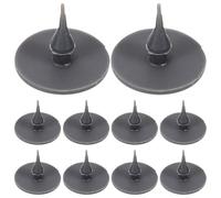 YARNOW Joint de Soupape de Décharge de Vapeur en Silicone Noir pour Cuiseur à Riz, 10 Pièces, Installation Facile et Réglable, Accessoires Indispensables pour Cuiseurs à Riz