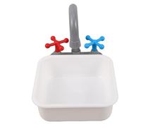 YARNOW Jouet De Cuisine avec Évier Et Robinet pour Garçon Fille Ensemble Ustensiles Plastique pour Jeux De Rôle Et Activités Éducatives