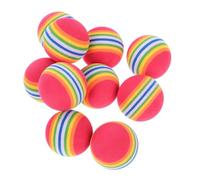 YARNOW Jouet De Pêche Interactif pour Chat - 10 Pièces en Mousse Souple Aux Couleurs De Larc-en-Ciel Jouets Flottants pour Animaux De Compagnie
