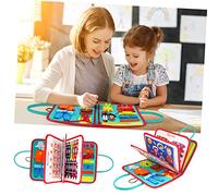 YARNOW Jouets du Conseil d'apprentissage Planche d'activités sensorielles Conseil occupé pour Les Tout-Petits Sensory Busy Board Tableau occupé Planche occupée Montessori