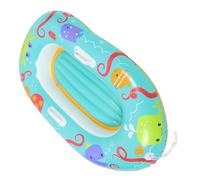 YARNOW Kayak Gonflable Garçon Et Filles avec Rambarde, PVC Léger Et Portable, Taille Adaptée Tout-Petit, Jouet D’Eau Sécurisé pour Piscine Et Plage, Barque Ludique pour Garçons Et Filles,