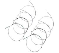 YARNOW Kit Complet de 8 Cordes de Violon 4/4 Ensemble de Remplacement Solide pour Violon Cordes en Acier de Différentes Épaisseurs Accessoires pour Instruments de Musique Usage