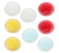 YARNOW Kit de 8 Lentilles Kaléidoscopiques Haute Définition 38X5Mm en Prismes Colorés pour Fabrication, Réparation et Loisirs Créatifs, Accessoires de Festival et Paysage