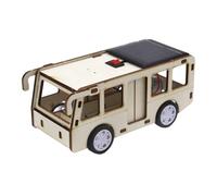 YARNOW Kit de Bus Solaire à Monter soi-même - Bus Jouet pour expériences scientifiques, Jouet STEM pour Enfants, Projet éducatif Scientifique