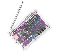 YARNOW Kit de Construction Radio Fm DIY Carte Électronique Boîtier Plastique Projet D’Assemblage Soudure pour Apprentissage Électronique Kit Radio Débutant Éducatif et Polyvalent