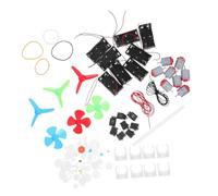 YARNOW Kit de Moteur DC pour Garçon Fille Jeu Expérimentation Physique avec Plastique et Hélice Ensemble Éducatif de Circuit Scientifique Stem pour Activités Familiales et Scolaires
