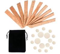 YARNOW Kit de Réparation pour Clarinette 27 Pièces en Liège et Flanellette, Accessoires Pratiques pour Installation Facile et Entretien D'instruments à Vent Couleur Couleur Aléatoire