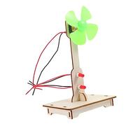 YARNOW Kit Éducatif DIY Générateur Éolien Fait Main pour Garçon Fille Scientifique de Vent Pratique pour Élèves Primaire