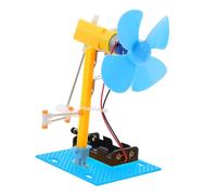 YARNOW Kit Éducatif DIY Ventilateur Électrique à Assembler Scientifique pour Garçon Fille Projet Scolaire de Physique et Stimulation Créativité et Apprentissage Pratique