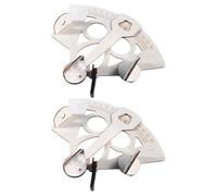 YARNOW Kit Sextant Bois 2 Pièces - Modèle Scientifique Éducatif à Assembler Soi-Même - Instrument de Mesure Nautique en Bois Naturel - Stem pour Apprentissage Scolaire et Expérience de