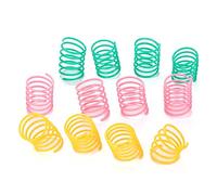 YARNOW Kitten Springs - Lot de 20 Jouets Rebondissants en Plastique pour Chat Jeu Stimulant Couleurs Vives Idéal pour Lexercice Et Le Bien-être