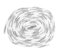 YARNOW Lacets de Patins à Glace et Roller en Polyester 1 Paire 200 Cm Blancs, Lacets Plats Résistants à L’Usure pour Hockey sur Glace et Patinage Sportif, Accessoires Solide