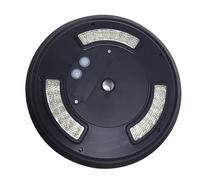 YARNOW Lampe LED Solaire pour Mât De Drapeau Projecteur LED Éclairage Extérieur Pratique