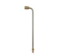 YARNOW Lance de Pulvérisation Coudée 90° en Acier Inoxydable Raccord Rapide 1/4 pour Nettoyeur Haute Pression, Rallonge 35 Cm pour Nettoyage Voiture et Jardin