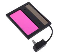 YARNOW Lentille de Remplacement Masque de Soudage Solaire Auto-assombrissante à Technologie Lcd Vraie Couleur pour Protection Oculaire Ergonomique et Ajustement Confortable