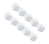 YARNOW Lot de 10 Blocs de Calcium pour Tortues et Geckos, Substrat Minéral Blanc Sûr et Sain, Complément de Calcium pour Alimentation Quotidienne et Ajout l'eau