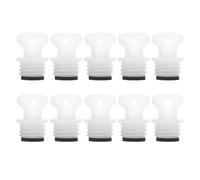 YARNOW Lot de 10 Bouchons en Caoutchouc Étanches pour Bouillottes Taille Moyenne 21 MM Accessoires de Remplacement Compatibles pour Poches à Eau Chaude Usage Hiver et Maintien