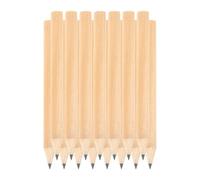 YARNOW Lot de 100 Crayons de Golf en Bois Courts Pré-affûtés Graphite, Design Portable Fiable pour Parties et Marquage, pour Garçon et Filles et Événements