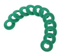 YARNOW Lot de 12 Joints Bouteille en Silicone Vert Réutilisables, Rond pour Bouchons de Bouteilles en Verre, Étanchéité Haute Efficacité pour Activités en Extérieur