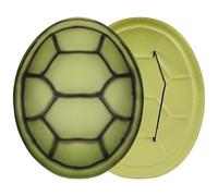 YARNOW Lot de 2 Accessoires de Cosplay en Écailles de Tortue pour Halloween, Déguisements Portables pour Enfants Et Adultes, Accessoires Eva Vert Olive
