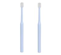 YARNOW Lot De 2 Brosses À Dents 360° Pour Animaux De Compagnie Poils Souples Dentifrice Pour Chatons Chiots Tailles Rondes En Tpe Bleu