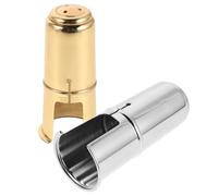 YARNOW Lot de 2 Capuchons D'embouchure de Clarinette en Plastique Rigide, Protection pour Bec de Clarinette Basse Sib Noir, Compatible Instruments à Vent, Accessoire Anti-rayures