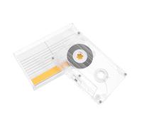 YARNOW Lot de 2 Cassettes Audio Vierges en Plastique avec Boîtier Transparent, Compatibles Polyvalentes Faible Bruit, pour Enseignement et Création Musicale