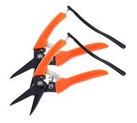 YARNOW Lot de 2 Cisailles à Sabots de Chèvre en Acier au Carbone Coupe-Sabots Portable Multi-Usages Outil Vétérinaire Léger pour Moutons et Bovins Fournitures de Toilettage pour