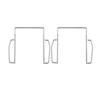 YARNOW Lot de 2 clips de ceinture de rechange pour système émetteur-récepteur de microphone sans fil/IEM de poche, une sécurité optimale pour les artistes et présentateurs de scène.