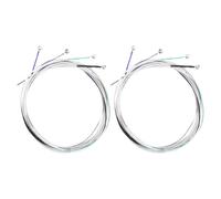 YARNOW Lot de 2 jeux de cordes de rechange pour violoncelle, pour débutants et professionnels - Cordes en acier avec extrémités à boule métallique - Accessoires de musique pour violoncelle