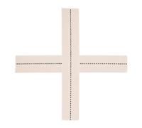 YARNOW Lot de 2 Mèches de Lampe à Huile en Coton Tressé 22 Cm X 3,7 Cm pour Lanternes à Pétrole et Poêles à Pétrole, Remplacement Mèche Brûleur Mazout pour Camping et Loisirs