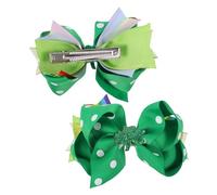 YARNOW Lot de 2 Pinces à Cheveux pour Garçon et Pince à Cheveux Saint-Patrick Accessoire Fête Coiffe Solide Saint-Patrick