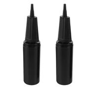 YARNOW Lot de 2 Pompes à Gonflage Portables Manuelles pour Ballon de Pilates et Ballon de Gym, Gonfleur à Double Action Compact Noir, Outil de Gonflage pour Accessoires Sportifs