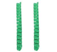 YARNOW Lot de 2 Protections pour écorce d'arbre : Protection en Spirale pour Tronc - de l'écorce du Tronc - 43,4 cm (17,1 po) - en Plastique Vert pour Jeunes Arbres Contre Les rongeurs et