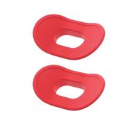 YARNOW Lot de 2 Protège-lèvres en Silicone Rouge pour Détendeur de Plongée, Accessoire Anti-Gel et Anti-piqûres, Compatible Équipement de Plongée sous-Marine et Snorkeling