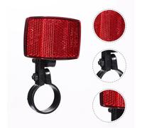 YARNOW Lot de 2 Réflecteurs d'Avertissement Vélo VTT Rouge pour Rayons Sécurité Visibilité Nocturne Accessoires Pliables pour Vélo de Montagne et Route Équipement Extérieur Conforme