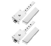 YARNOW Lot de 2 Supports D'appui-tête en Fer pour Fauteuil de Barbier Mécanisme de Réglage Rapide et Verrouillage, Accessoires pour Salon de Coiffure Moderne