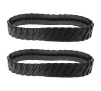 YARNOW Lot de 2 Traces de Pneus en Caoutchouc pour Nettoyeur de Piscine Modèle et 8, Accessoires de Remplacement Polyvalents pour Système de Nettoyage Automatique, Pièces Solides