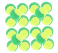 YARNOW Lot de 20 Balles De Tennis pour Chien Accessoires D'Entraînement Balles Rebondissantes Balles De Tennis pour Grands Chiens Jouets Couineurs Balles De Tennis pour Chiens
