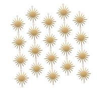 YARNOW Lot De 20 Pendentifs En Forme De Tournesol Pour Bijoux Collier Bracelet En Perles Fournitures De Bricolage Pendentifs Artisanaux Porte-Clés Petite Breloque Soleil Pendentif