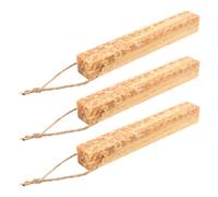 YARNOW Lot De 3 Bâtons Allume-Feu en Bois De Pin Naturel pour Camping Randonnée Et Feux De Cheminée Portable Et Réutilisable pour Allumage Rapide en Plein Air