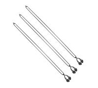 YARNOW Lot de 3 Colliers Pendentifs Casque en Alliage de Titane Chaîne de Clavicule Noire Collier de Couple Simple Bijoux Légers pour Présents Saint-Valentin et Anniversaire