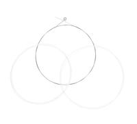 YARNOW Lot de 3 Cordes de Balalaïka en Nylon Résistantes Cordes de Remplacement Professionnelles pour Instrument Traditionnel Russe Fil à Musique Solide et Précis Usage Concert et