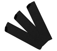YARNOW Lot de 3 Couvertures Noires en Flocage pour Couteaux Cuisine et Couteaux à Fruits, Protège-lames Élégant Ouverture Angulaire pour Voyage en Extérieur