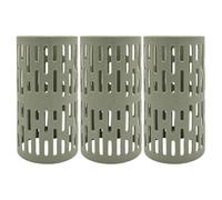 YARNOW Lot de 3 Protections D’Écorce D’Arbre 20X34 CM en Plastique Robuste Coupe-Vent et Ventilées Couverture de Tronc pour Jardin et Protection Hivernale des Plantes